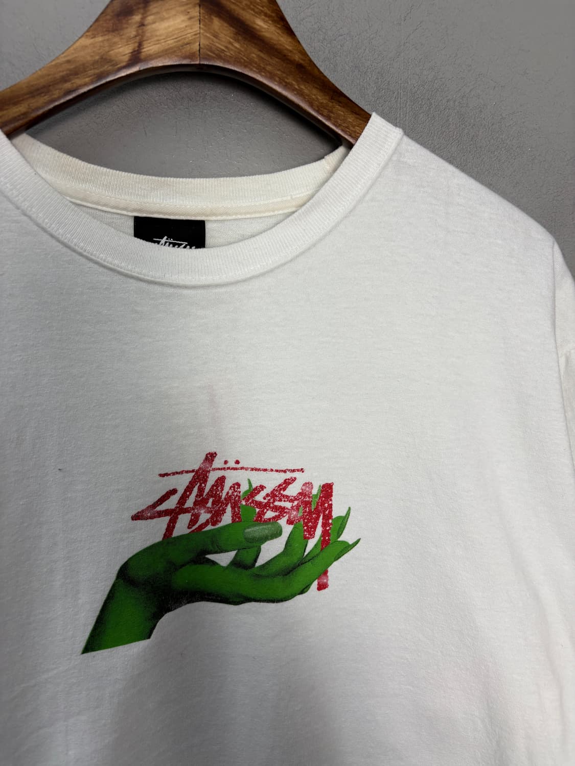 스투시 오즈 화이트  반팔 티셔츠 A3742 상품이미지3