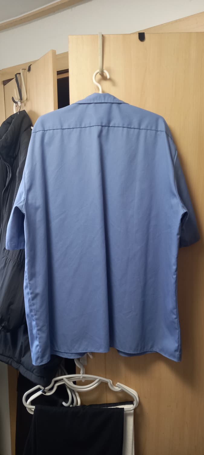 디키즈 1574 반팔 워크셔츠 걸프블루 2XL 상품이미지6