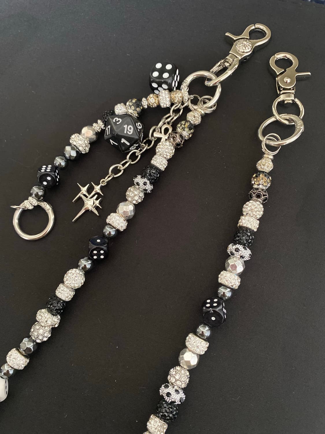 롱&숏 Dice Point 블링 비즈 체인 상품이미지4