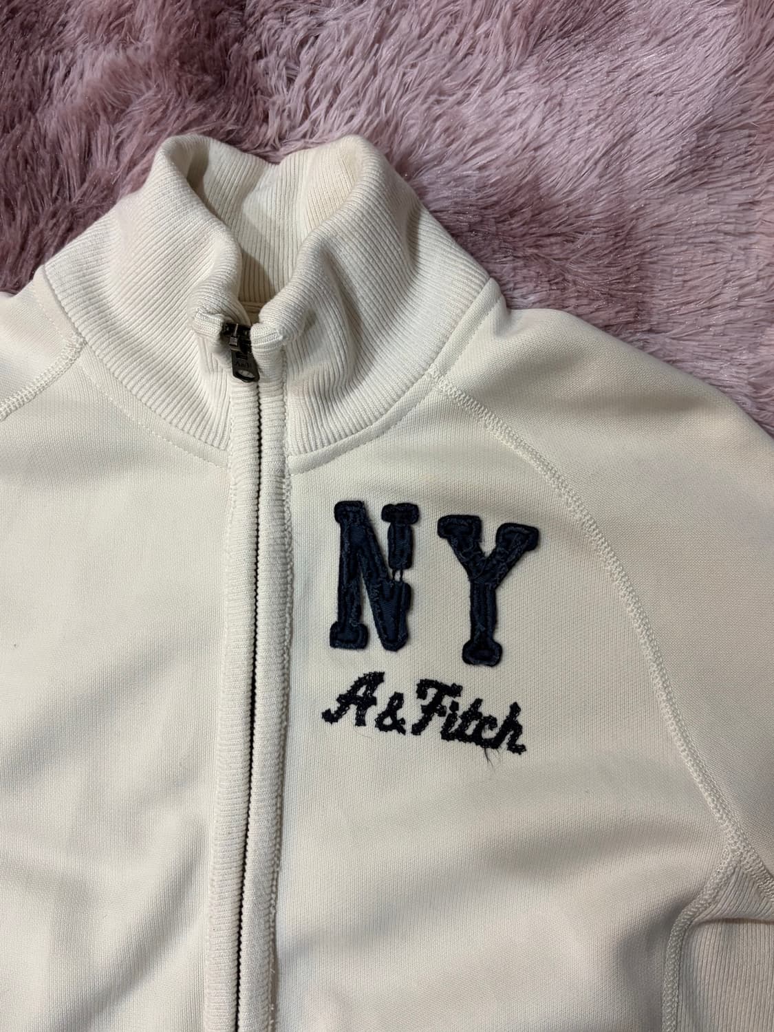 아베크롬비 아이보리 트랙자켓 집업 상품이미지3