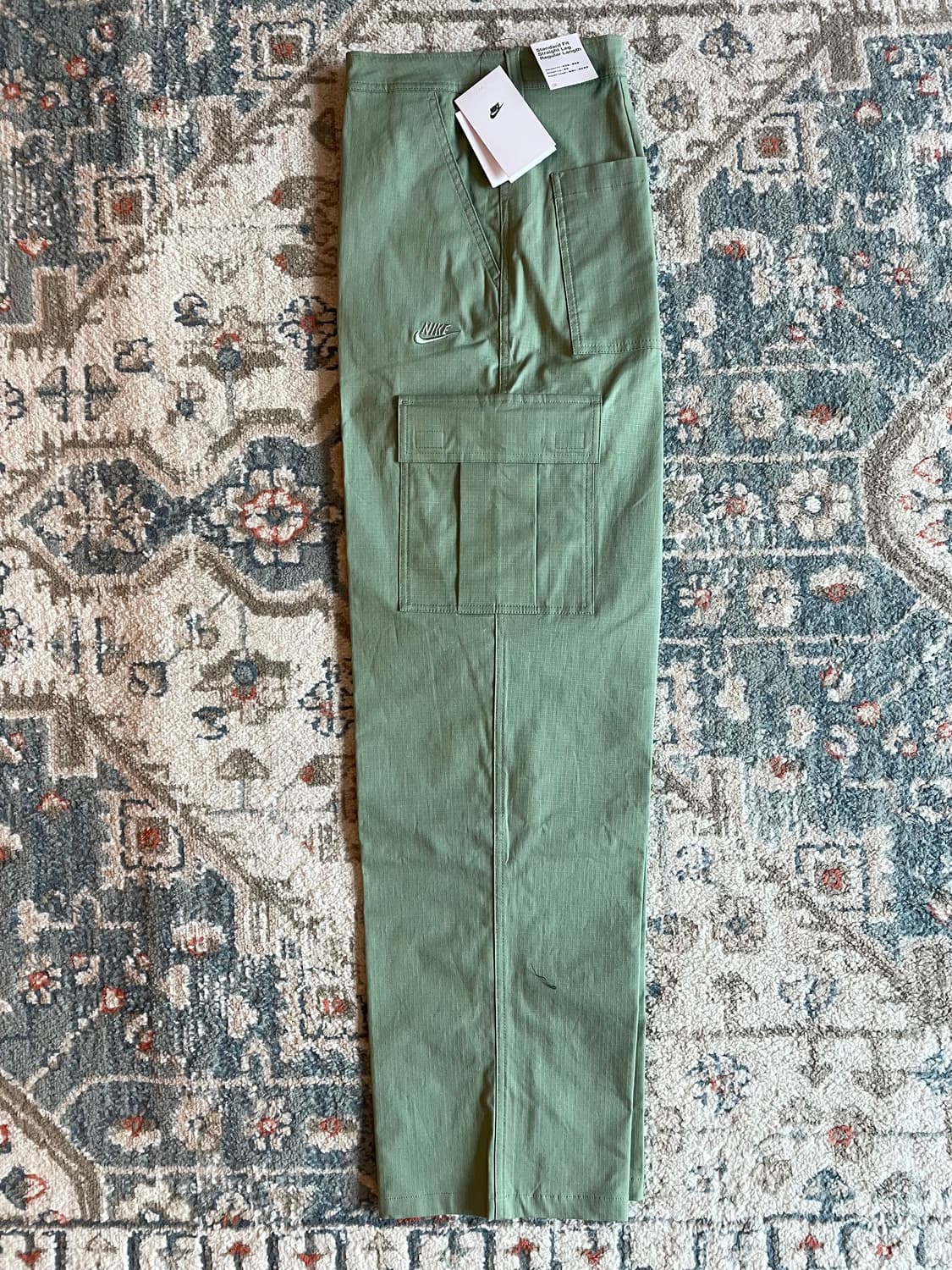 나이키 클럽 카고 팬츠 오일 그린  (새제품,34x32) 상품이미지1