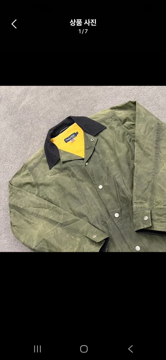 [정품/L] Only n.y. 빈티지 Usa 왁스자켓 c1 상품이미지1