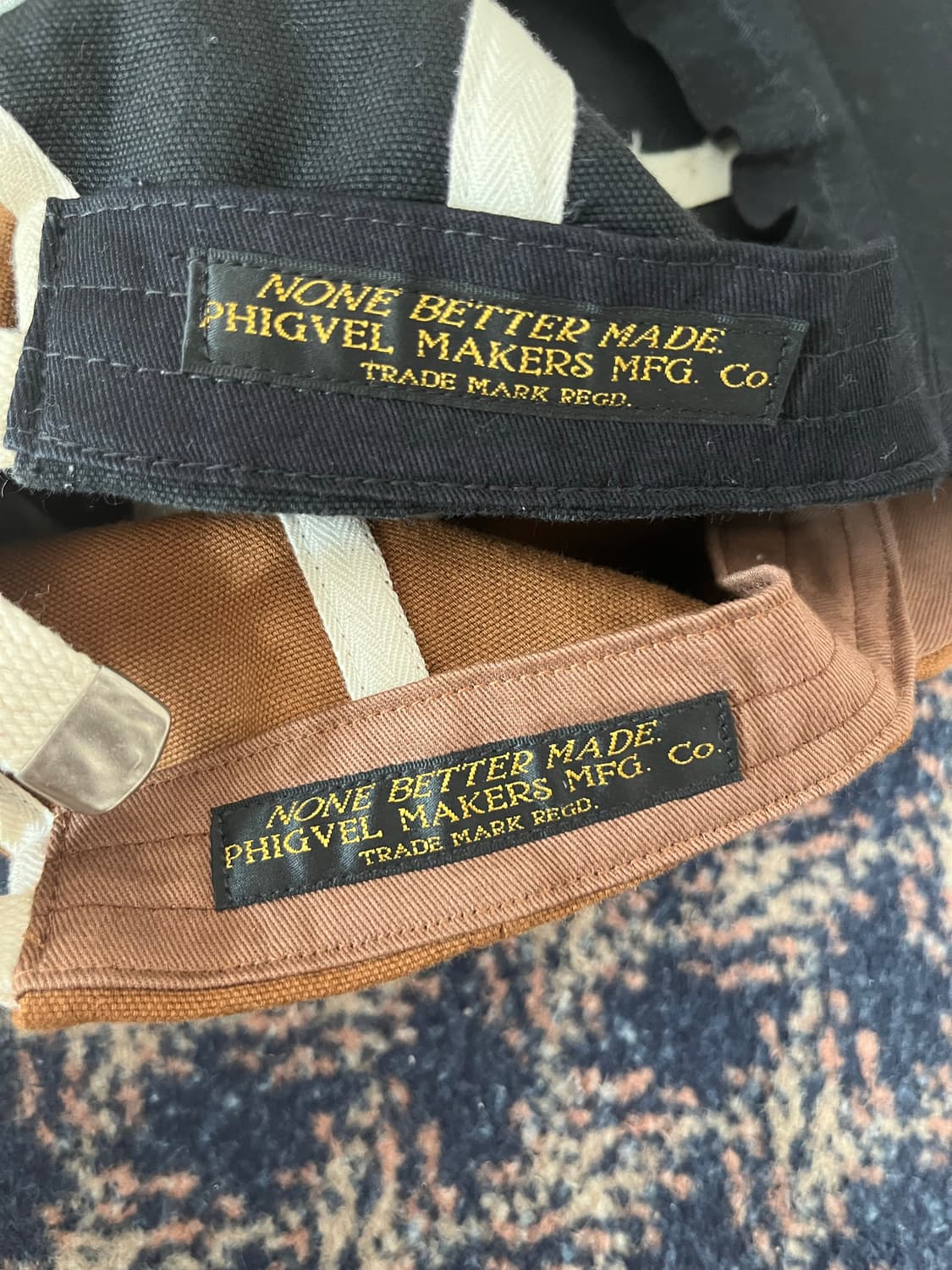 PHIGVEL MAKERS MFG. CO.의 트러커 캡(블랙) 상품이미지3