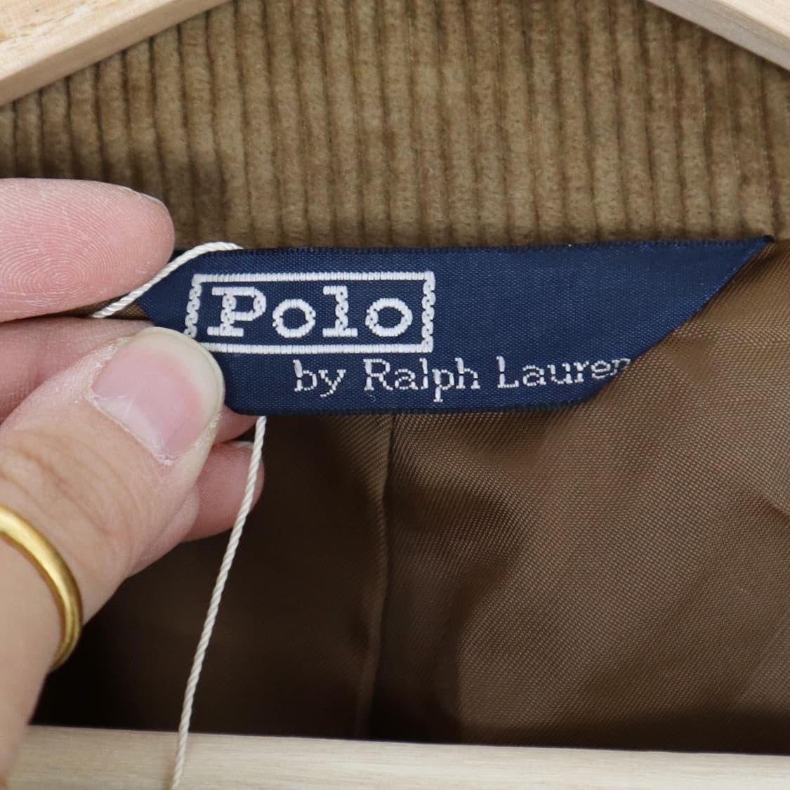 폴로 베이지 코듀로이 3B 블레이져   상품이미지6