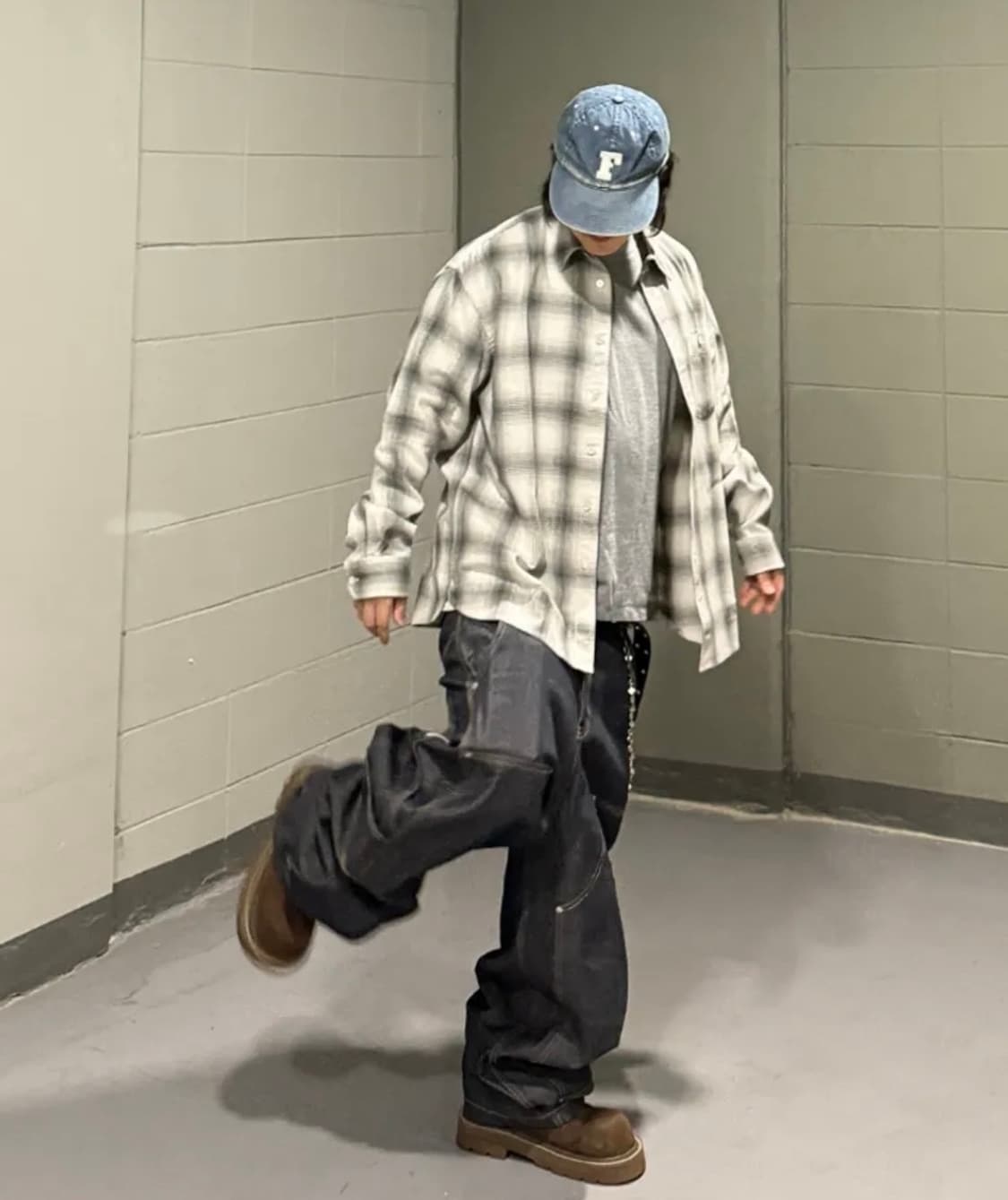 2사이즈[GRAILZ X KOIN SEOUL] 카펜더데님 인디고 상품이미지5