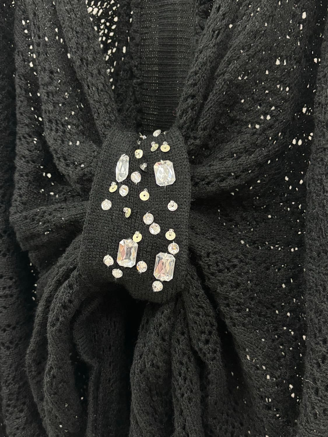 빈티지 크로셰 가디건 니트 볼레로 상품이미지5