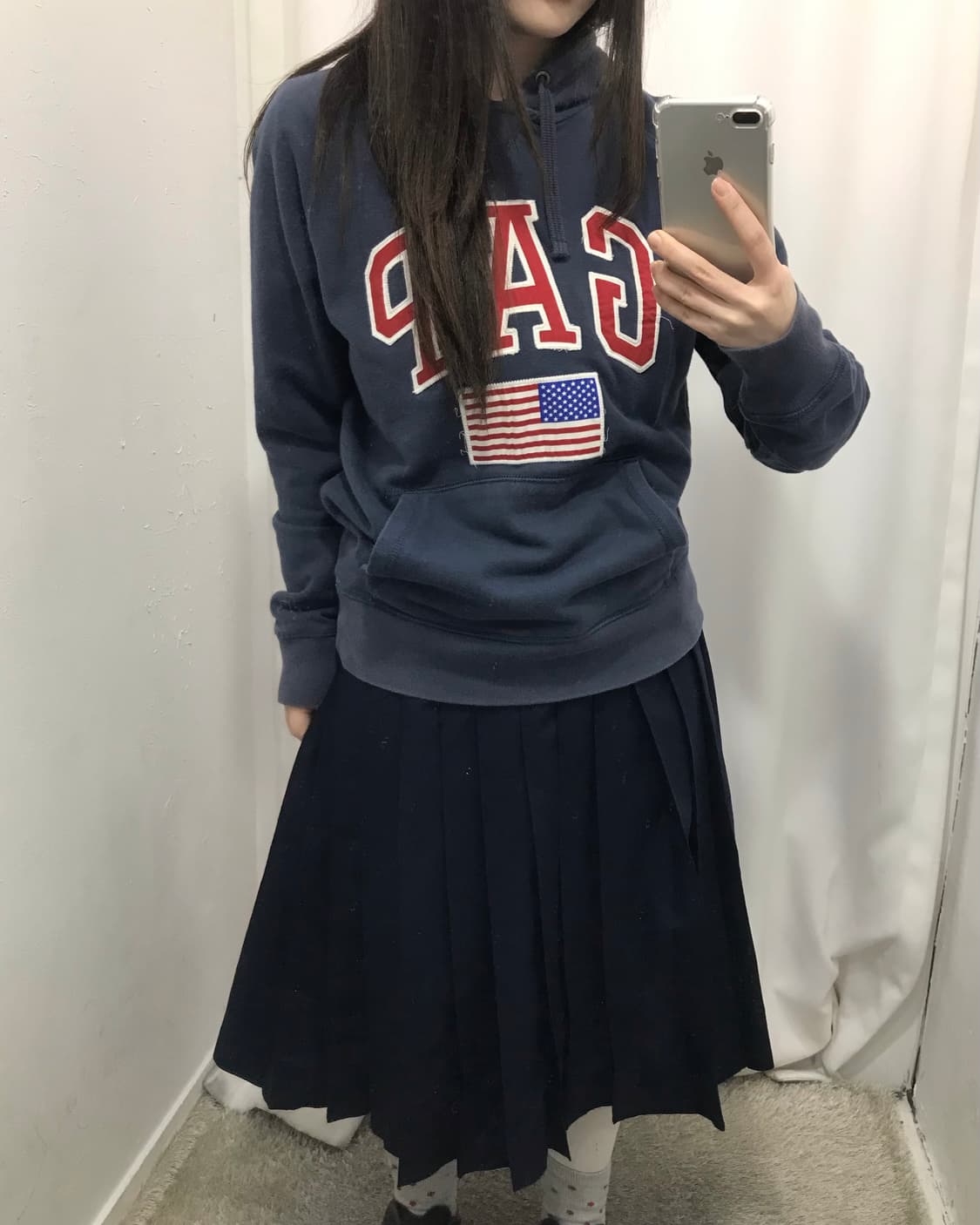 성조기 갭 후드 코디 세트 🖤 상품이미지3