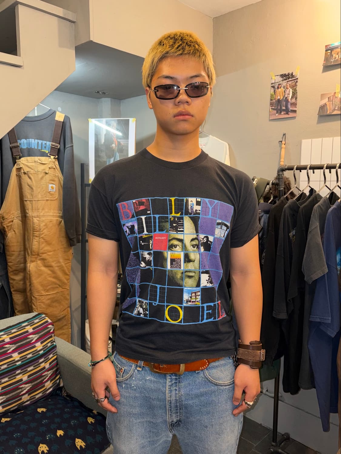 89-90 Billy Joel Storm Front tour T-sh 상품이미지1