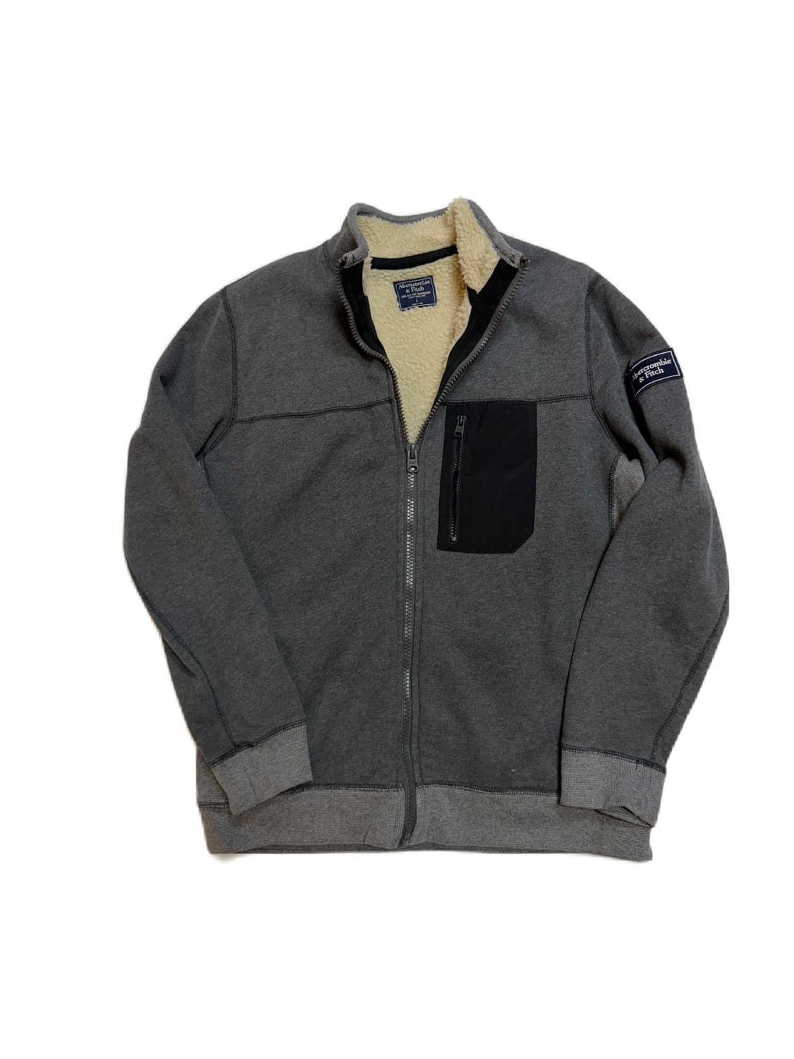 아베크롬비 양털 집업 상품이미지2