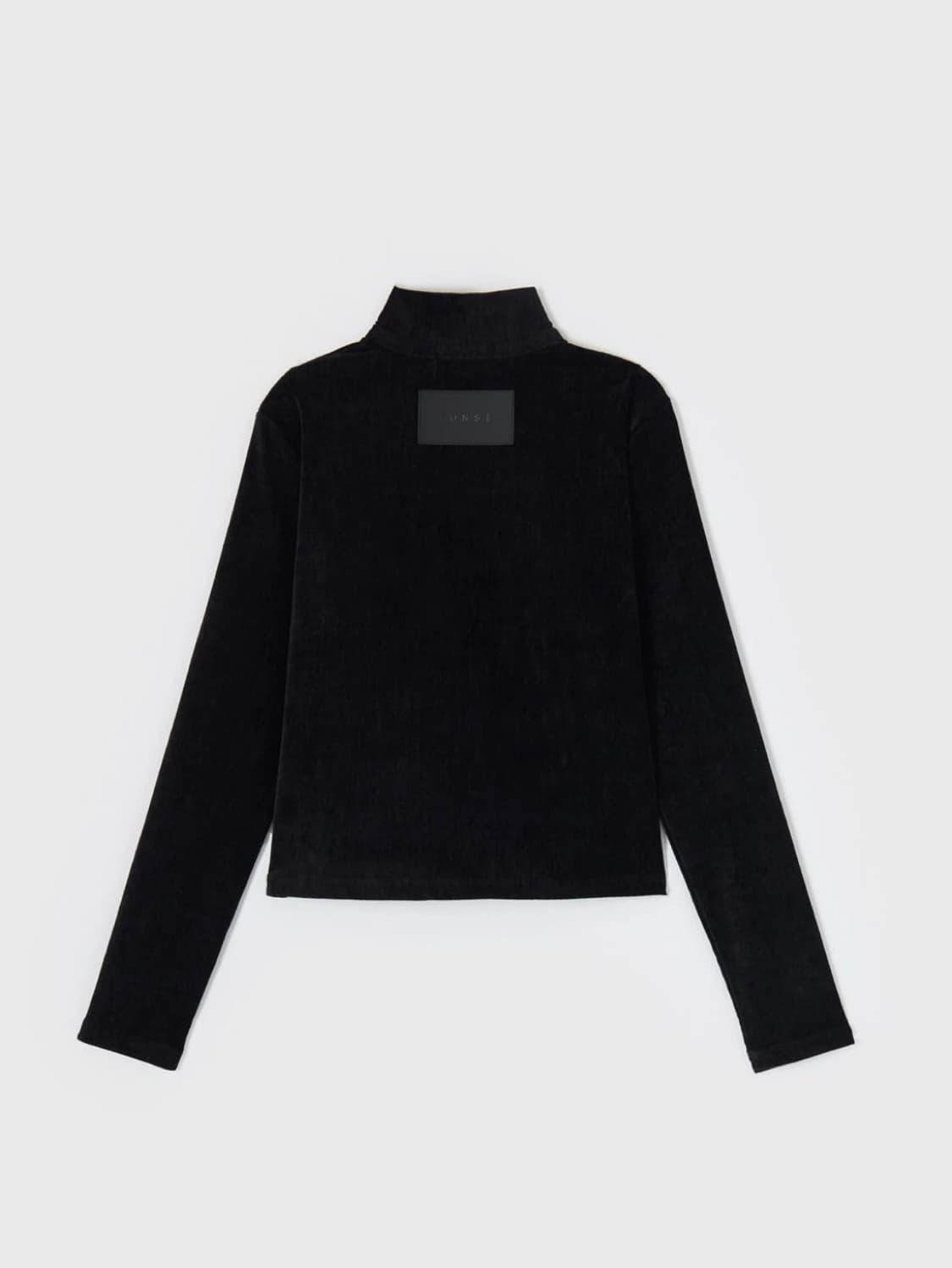 윤세 벨벳 집업 YUNSE velvet oblique zip-up 상품이미지2