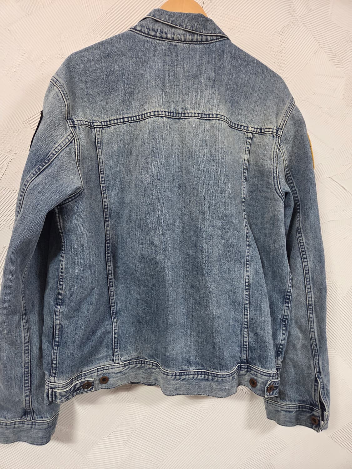 퀵실버 패치 데님 자켓 청자켓 상품이미지2