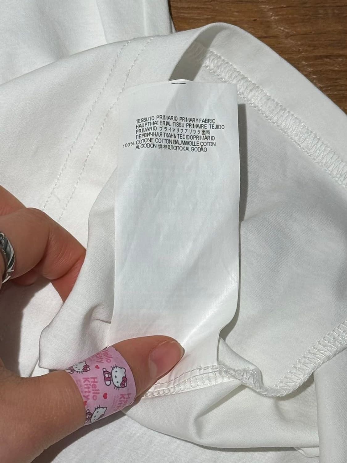 mm6 화이트 프릴 하프 티셔츠 상품이미지10