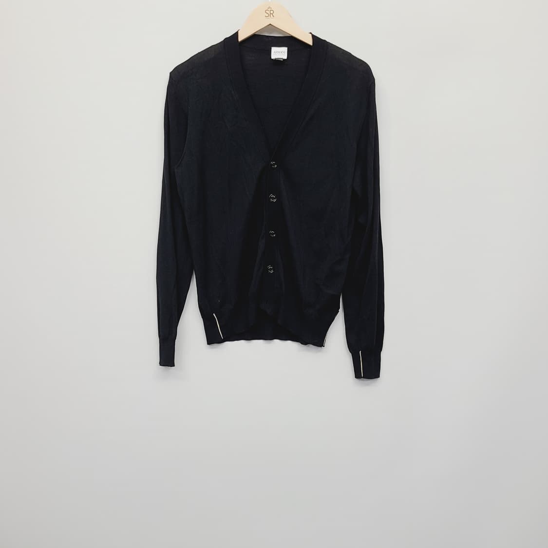 아르마니 꼴레지오니 버진울 니트 가디건 (52) 상품이미지2
