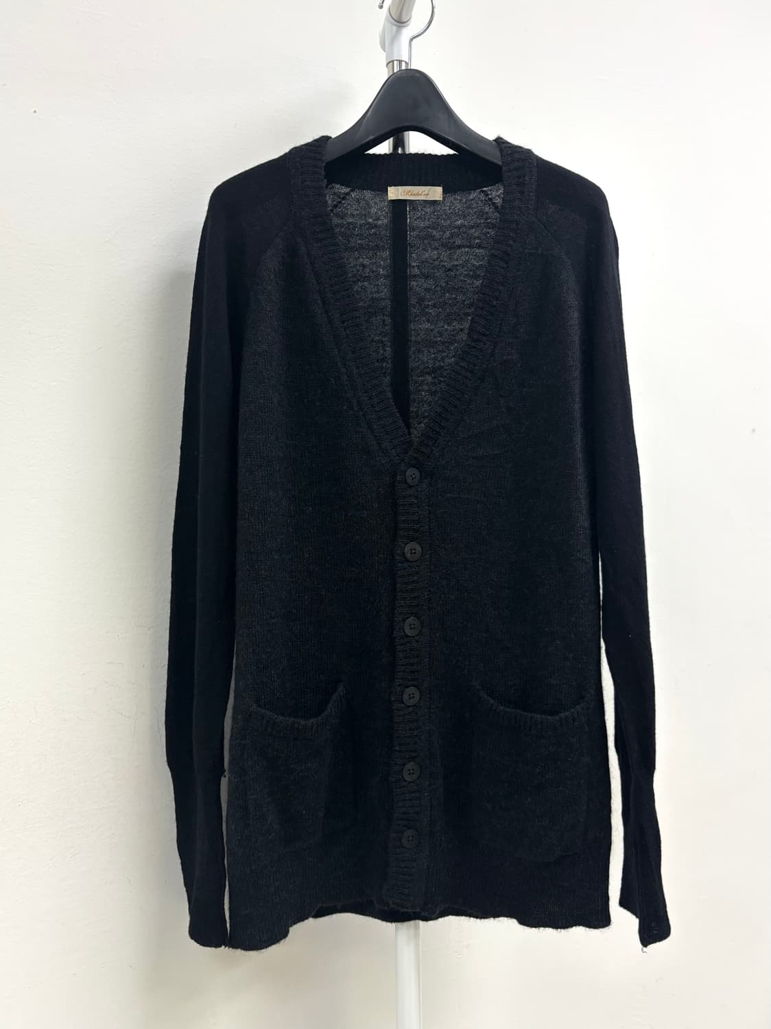 빈티지 블랙 가디건 상품이미지5