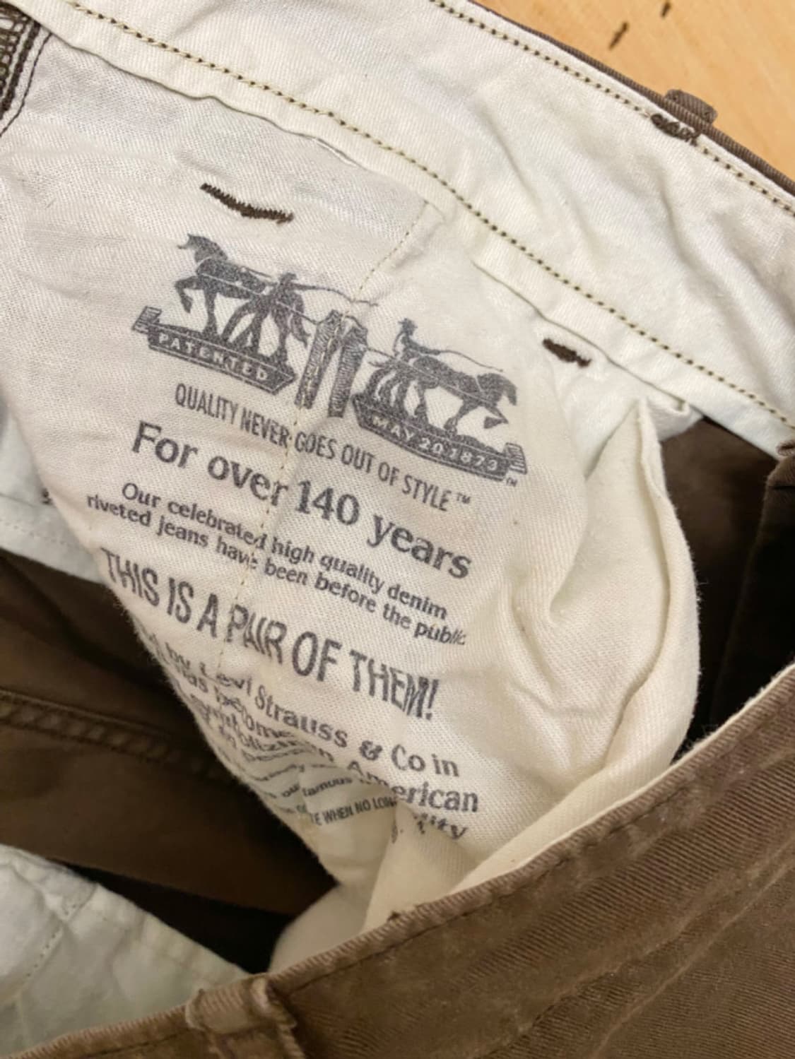LEVI'S bermuda cargo pants 리바이스 버뮤다 카고 상품이미지9