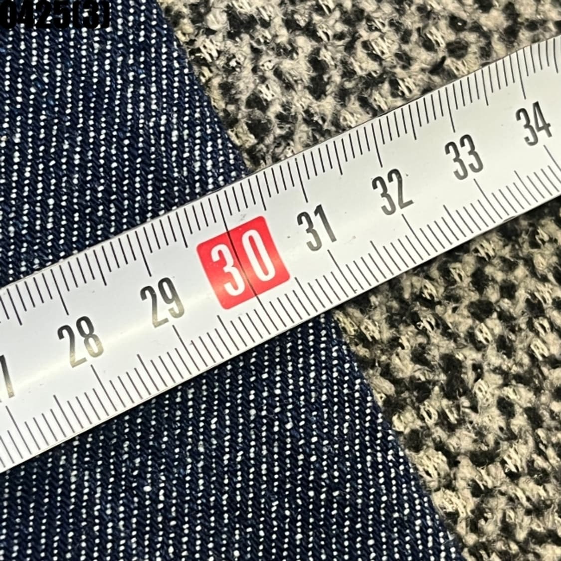 토피 생지 데님 팬츠 상품이미지7