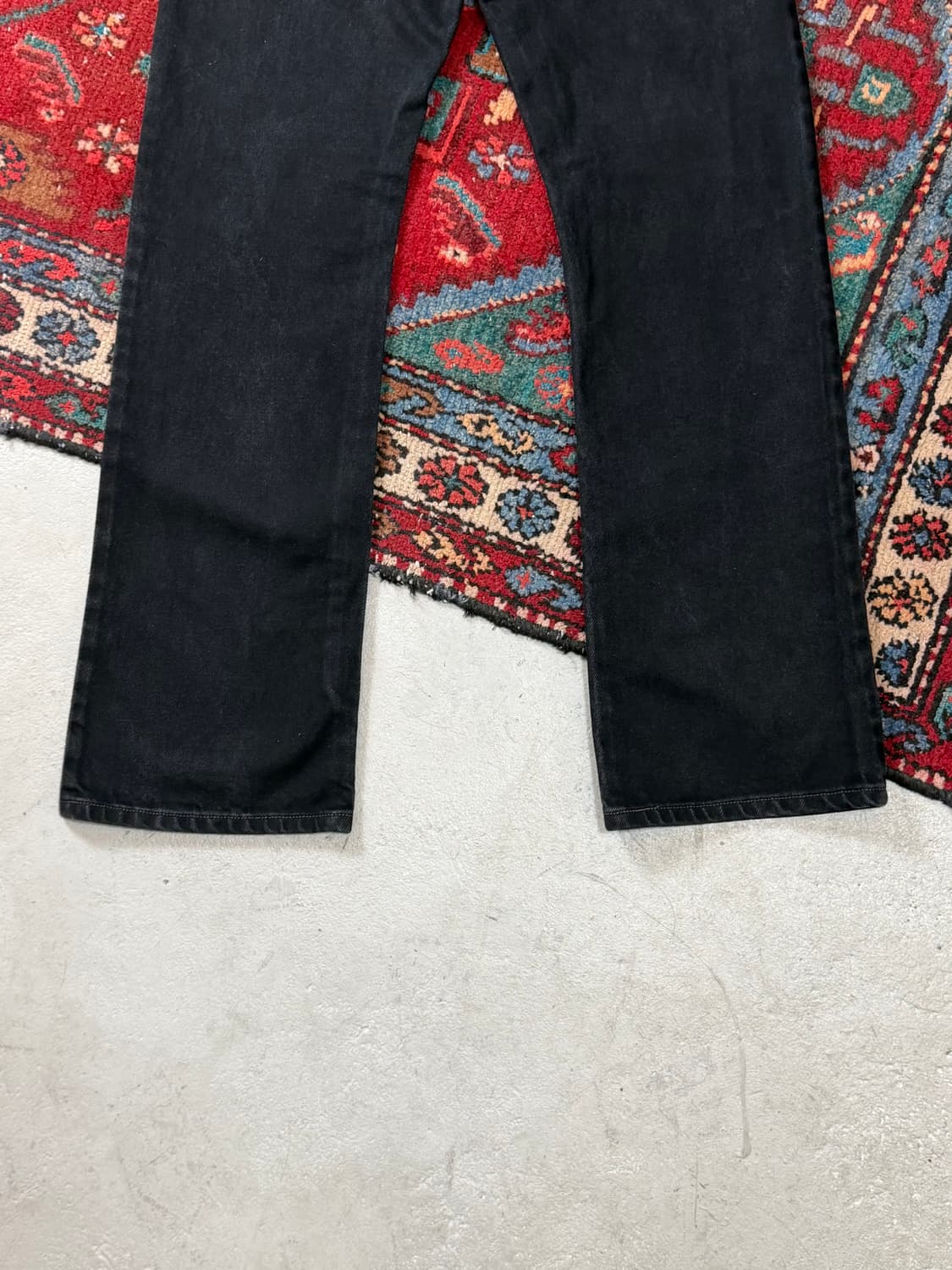 00's 빈티지 리바이스 517 블랙 부츠컷 플레어진 상품이미지8