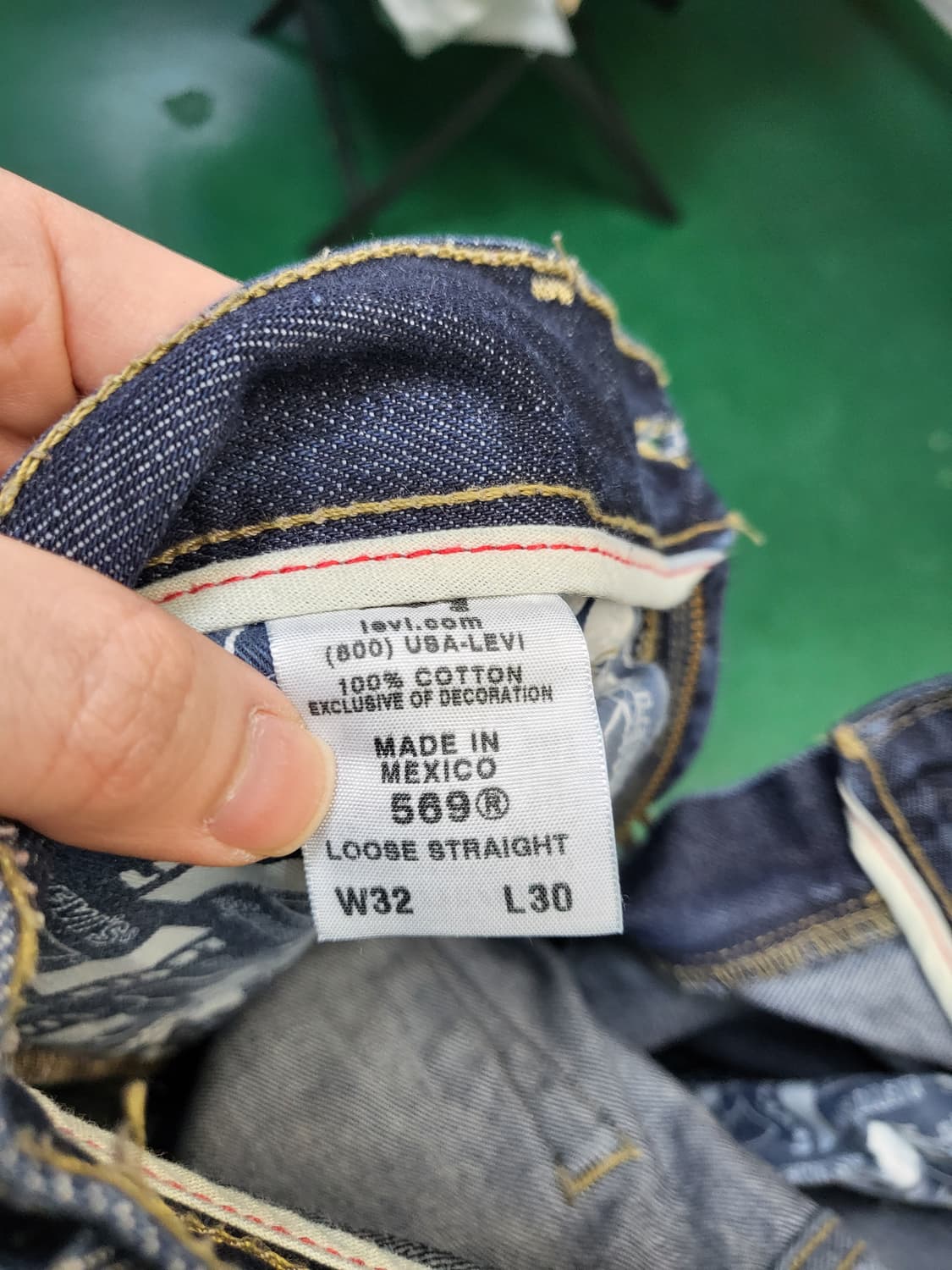 리바이스 569 데님바지 상품이미지5