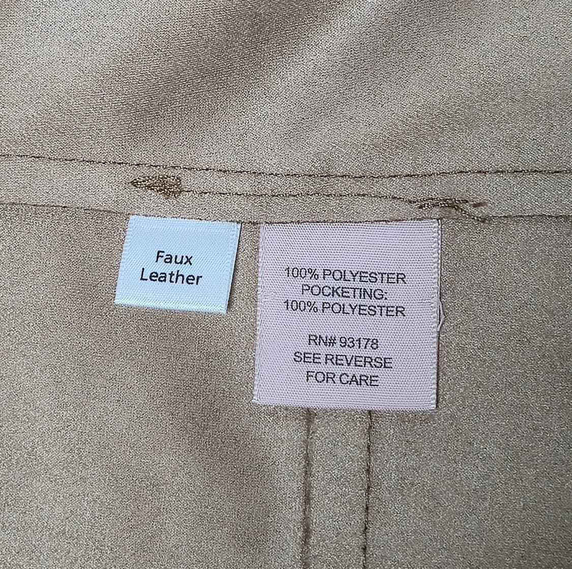 XS) Philosophy Faux Leather 파이톤 자켓 상품이미지6