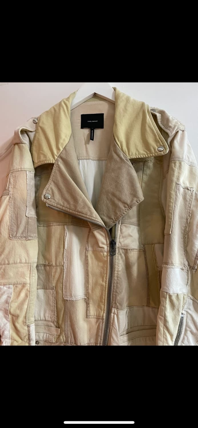 이자벨마랑 패치바이커 쟈켓 상품이미지2