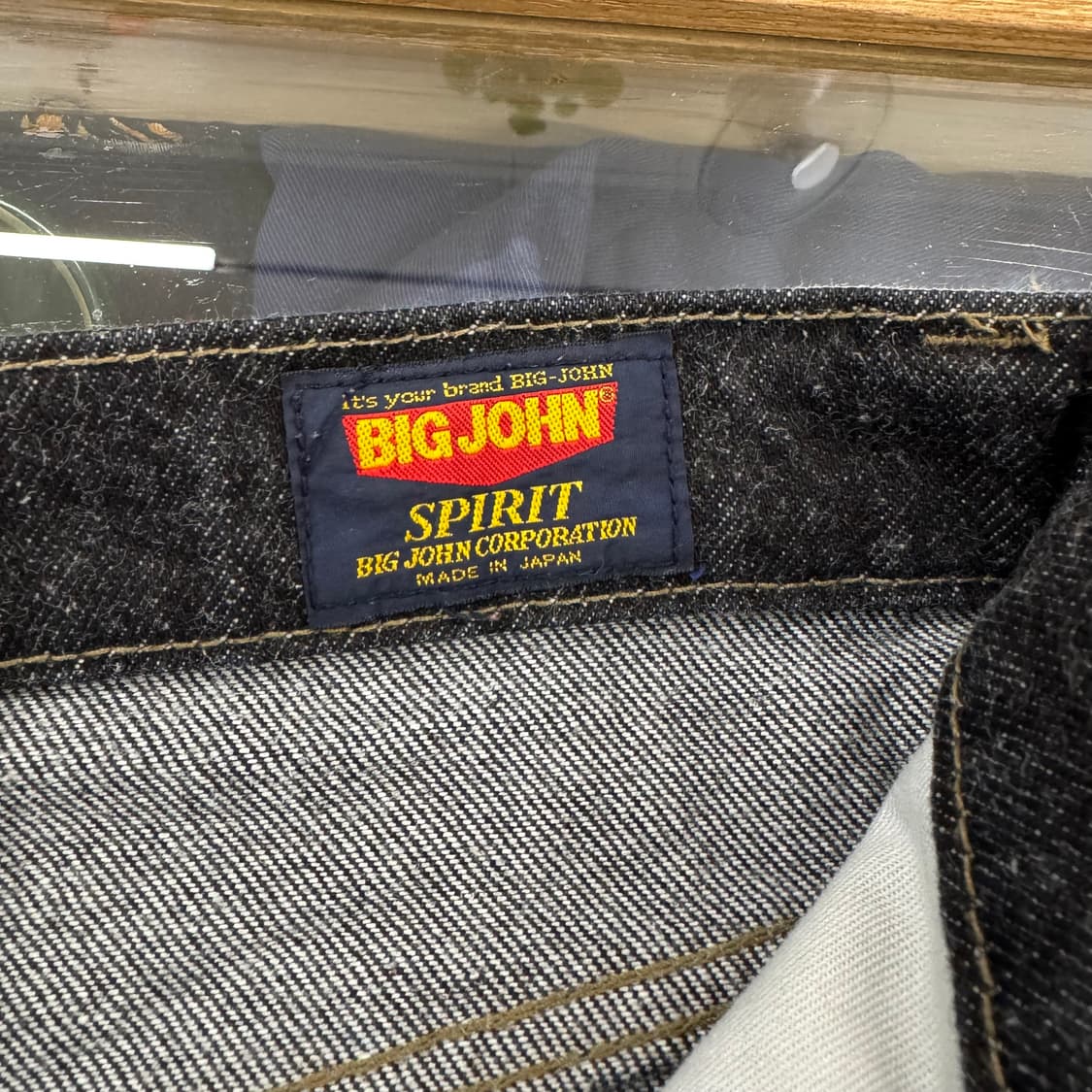 빅존 Big John 블랙 쇼트 데님 made in JAPAN (28) 상품이미지5