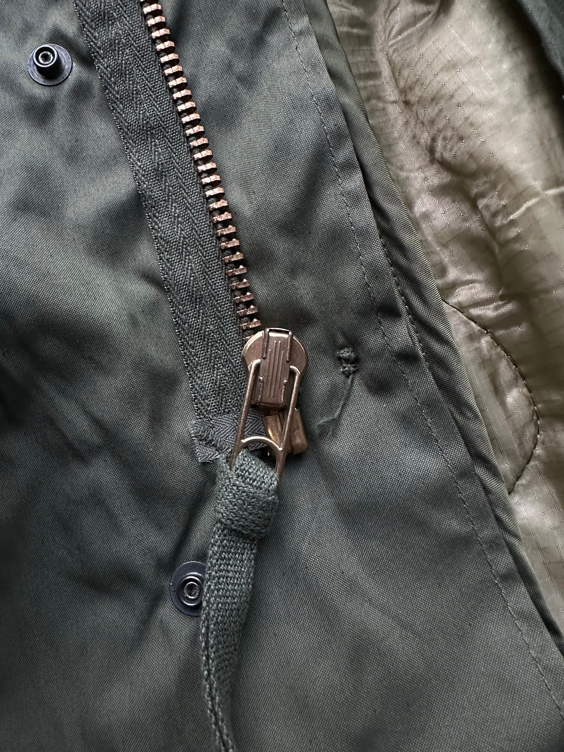 미군 m65 피쉬테일 개파카 데드스탁 S  상품이미지2