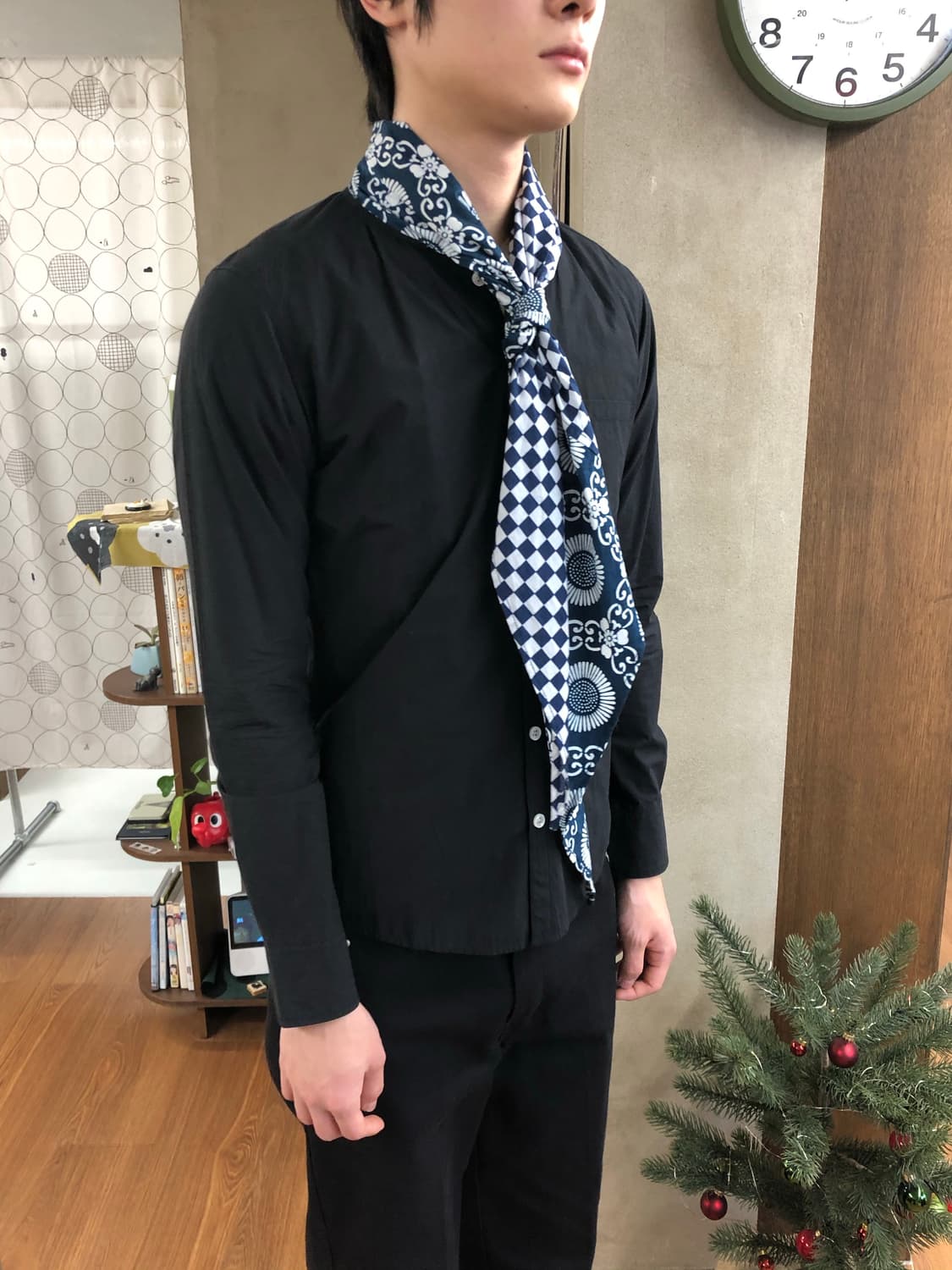 Sasquatchfabrix 스카프 셔츠 s 상품이미지2