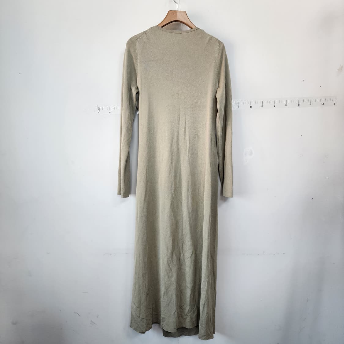 코스 랩 스타일 롱 원피스 상품이미지4