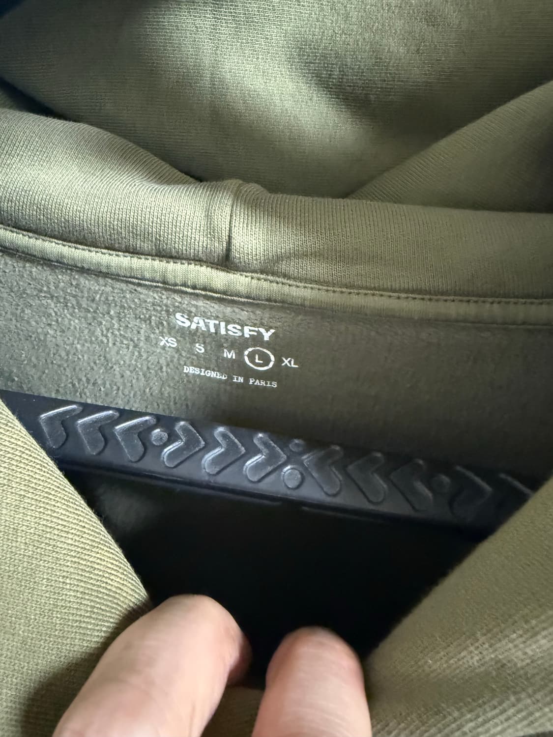 [L]새티스파이 소프트쉘 후드 카키 상품이미지2