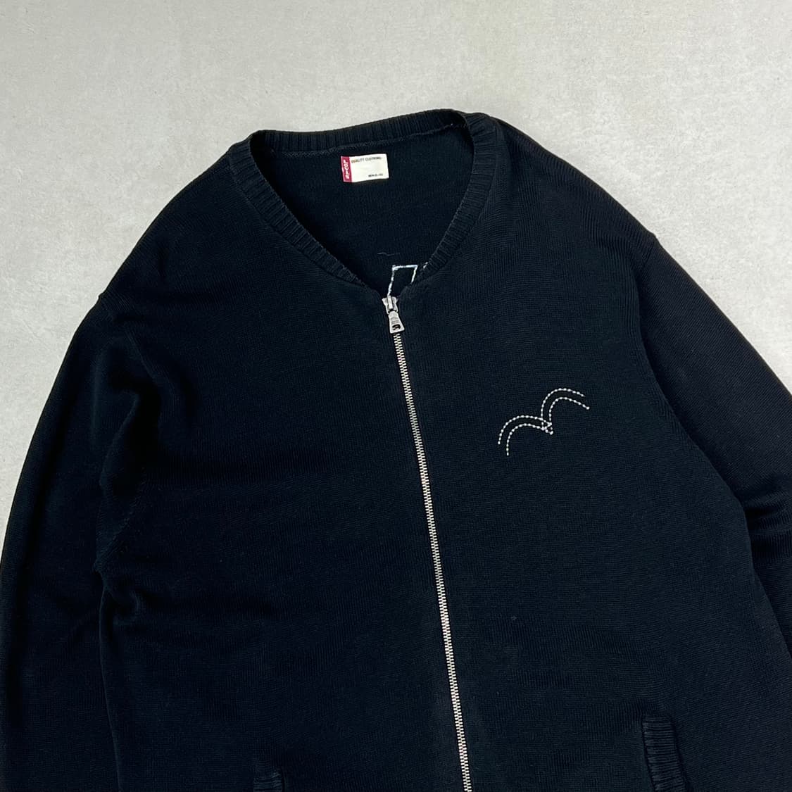 리바이스 백로고 니트집업 s09444 상품이미지3