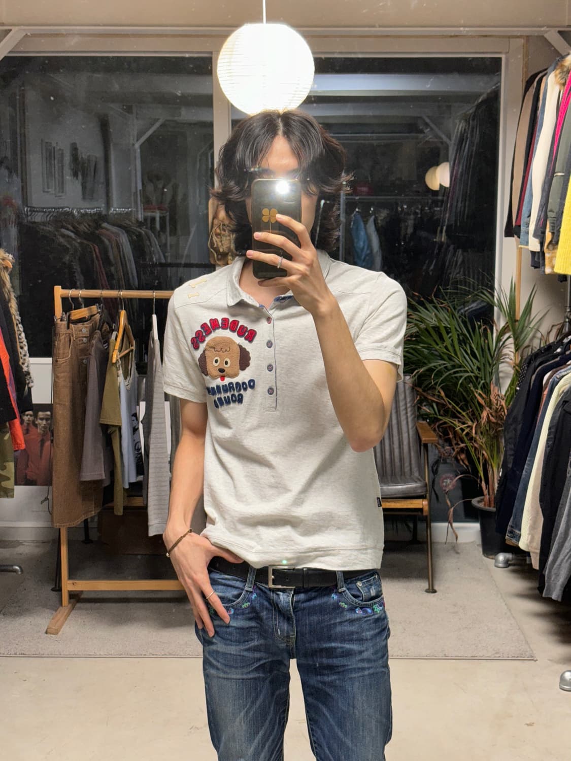 Rough 강아지 폴로셔츠 상품이미지3