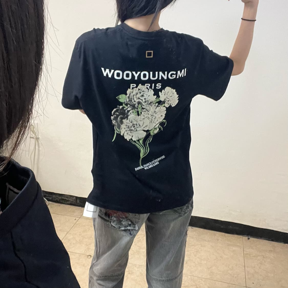 Wooyoungmi flower printing t-shirt 상품이미지3