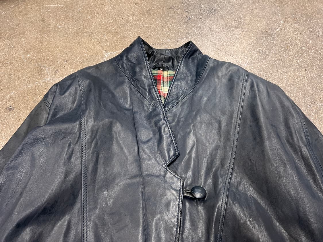 90’s 독일 Yessica 오버핏 가죽 자켓 상품이미지4