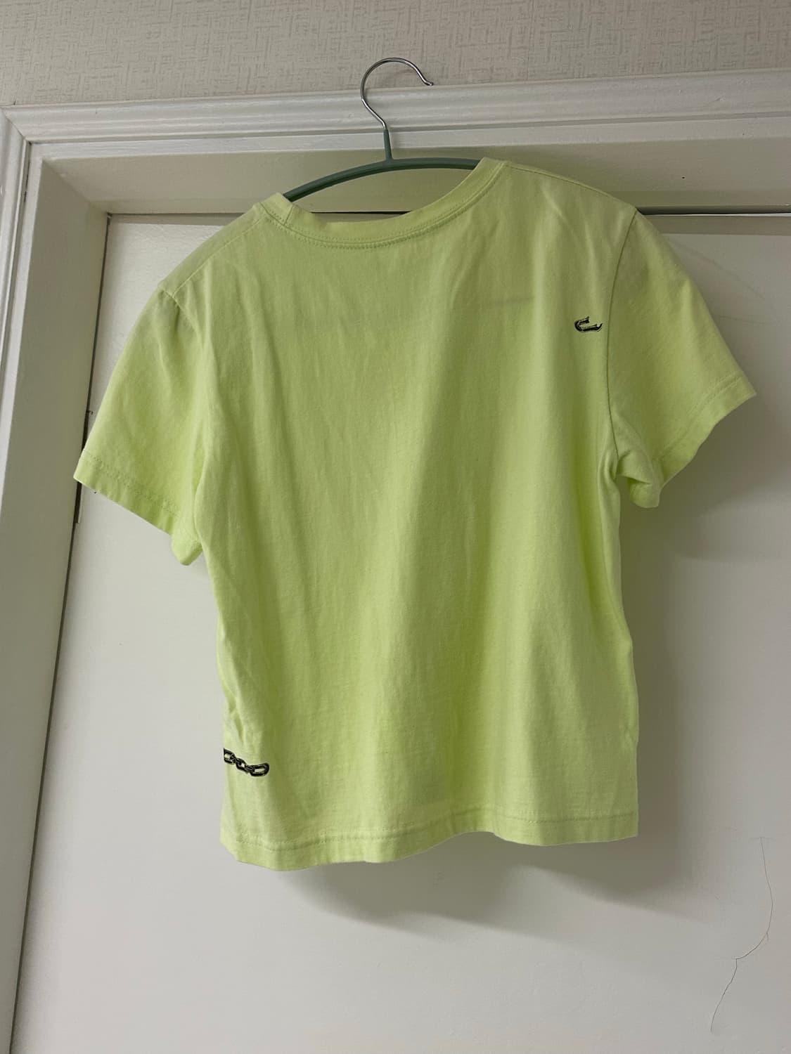 leey 체인 크롭 반팔 상품이미지5