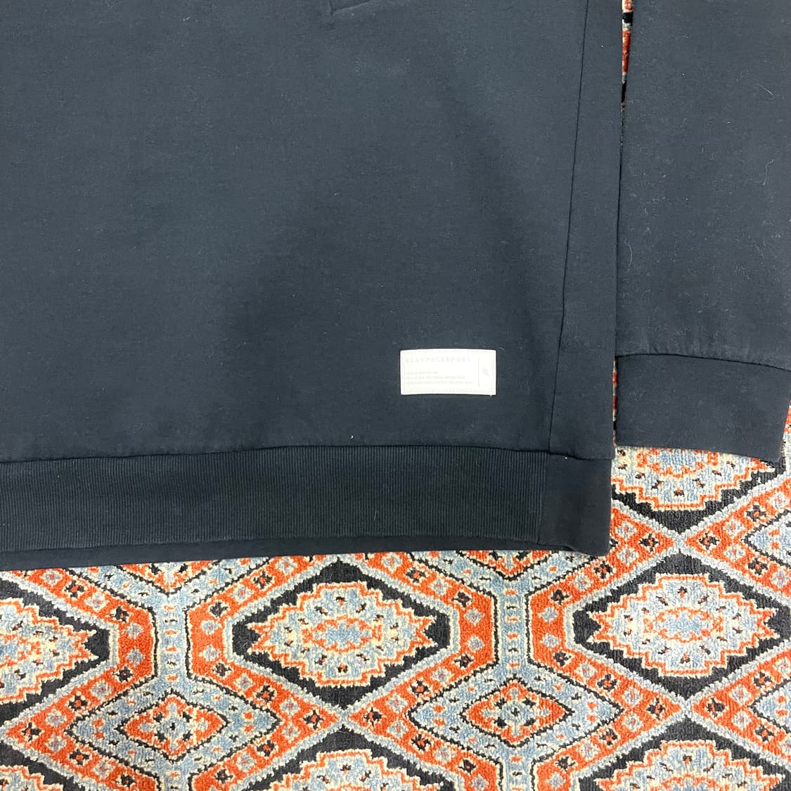 빈폴 스포츠 포켓디테일 블랙 맨투맨 남성105 상품이미지3