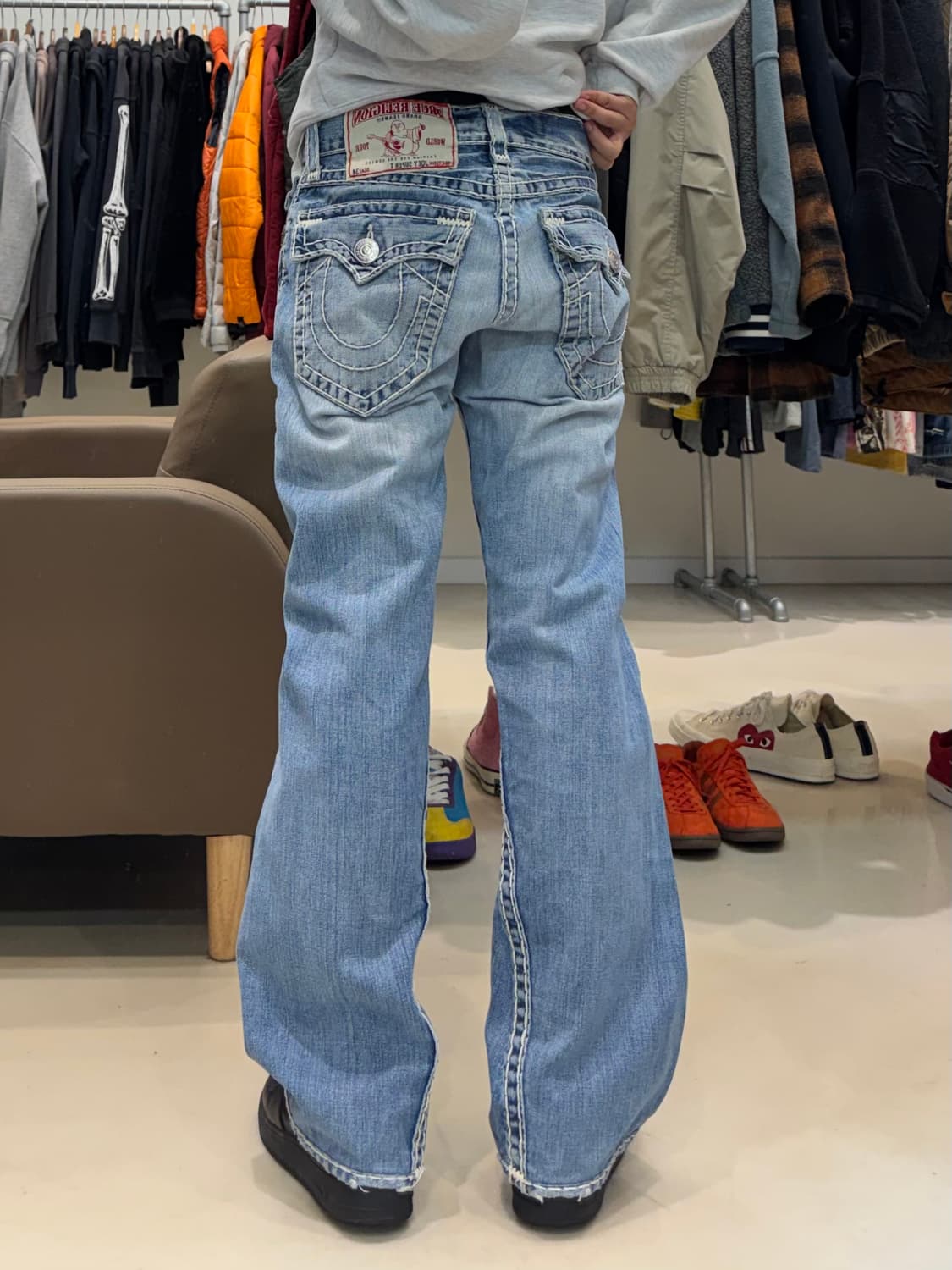 트루릴리젼 BILLY SUPER T 데님팬츠 상품이미지5