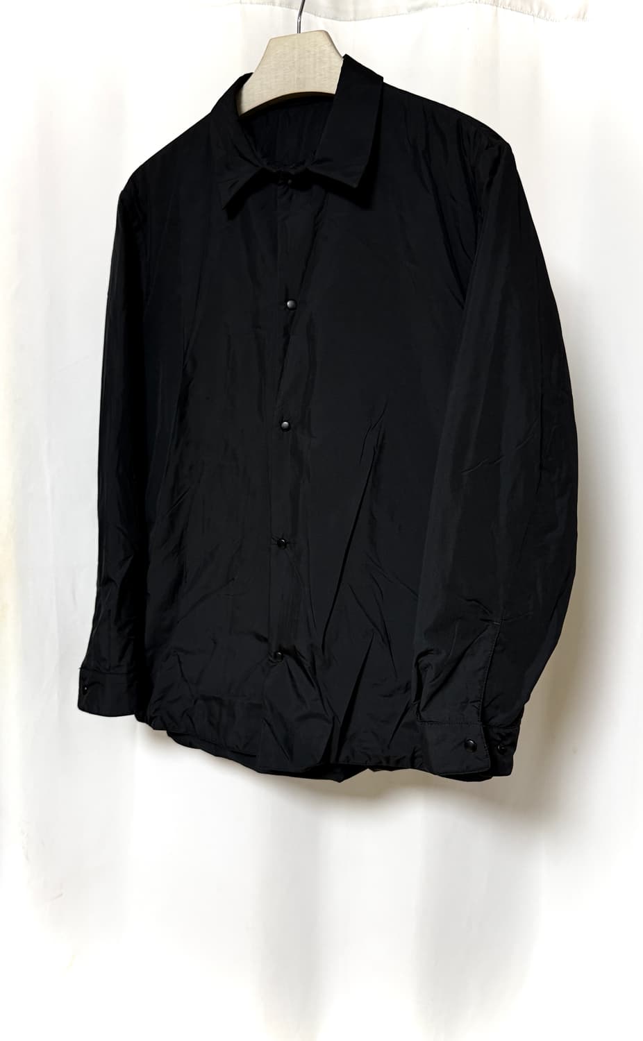 프라다 03Fw 밀리터리 나일론 스냅 패딩 셔츠 상품이미지1