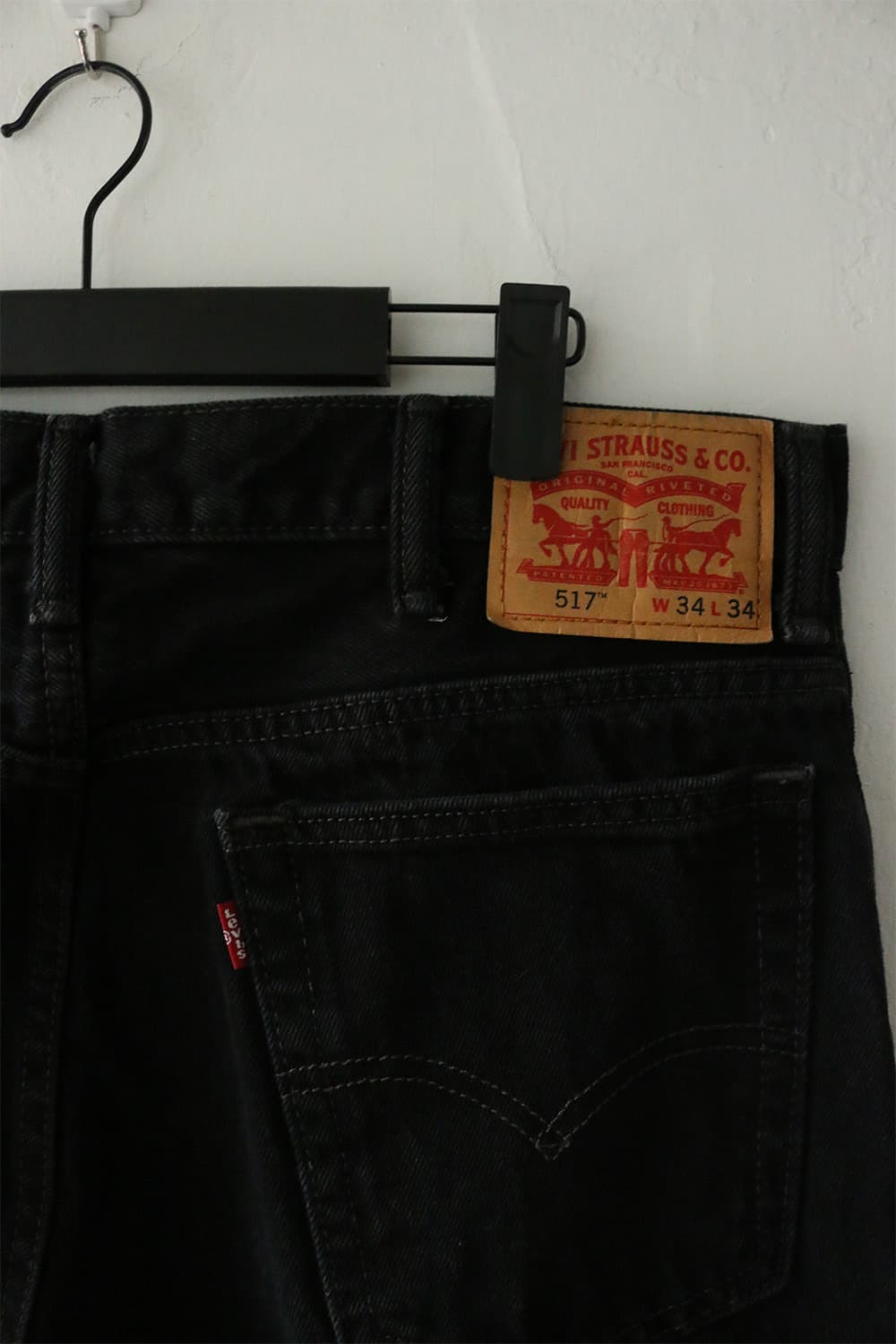 리바이스 블랙 517 부츠컷 팬츠 상품이미지7