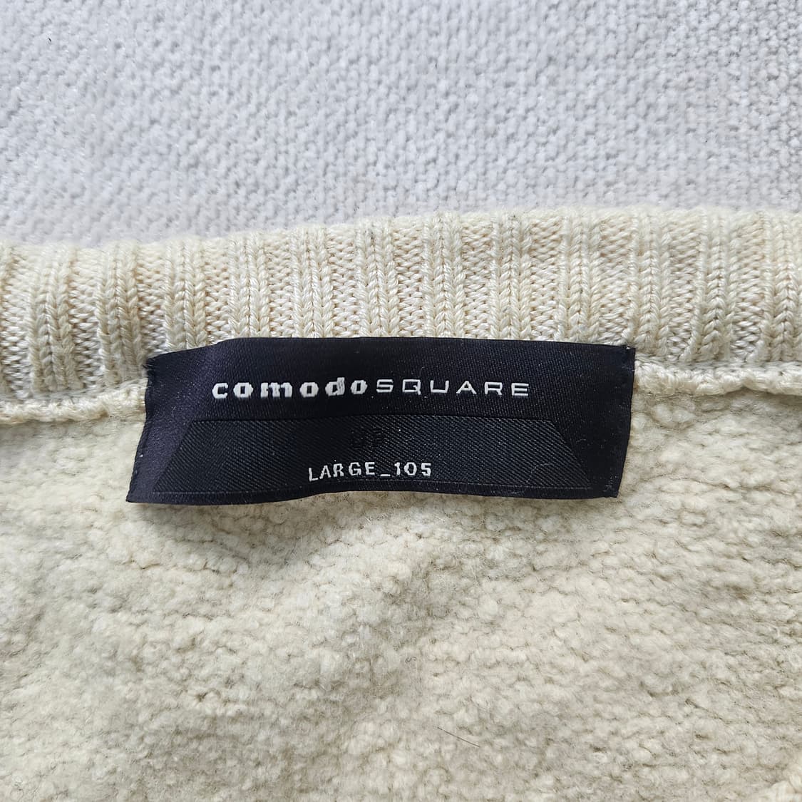 105 코모도스퀘어 베이직 니트 0316Y 상품이미지3