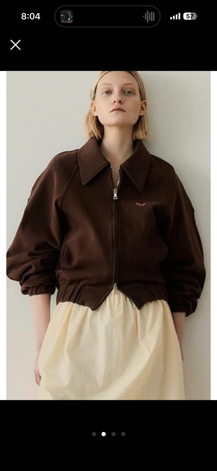 엔오르 브라운 후드 상품이미지1