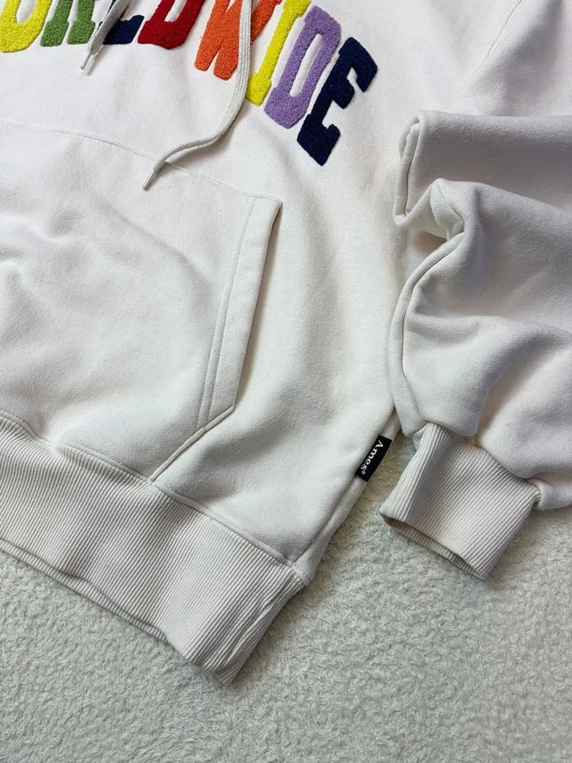 아메스 AMES 월드와이드 레인보우 후드티 PN6050 상품이미지4