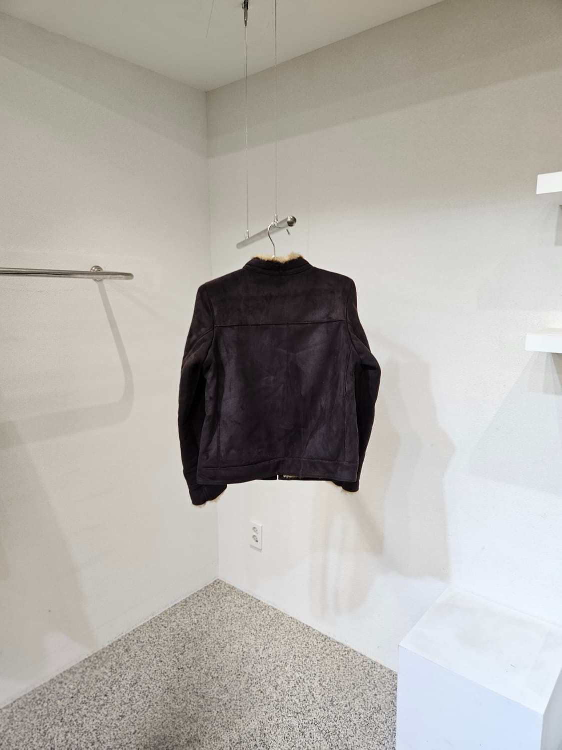 에드윈 스웨이드 무스탕 자켓 상품이미지2