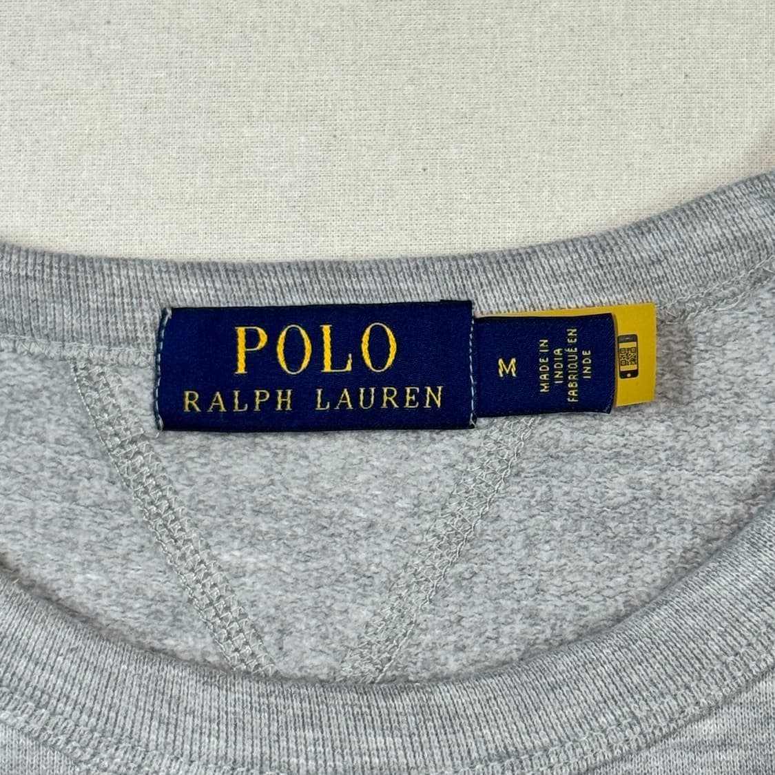 M) 폴로 랄프로렌 플리스 스웨트셔츠 앤도버 헤더 신형 큐알탭 상품이미지6