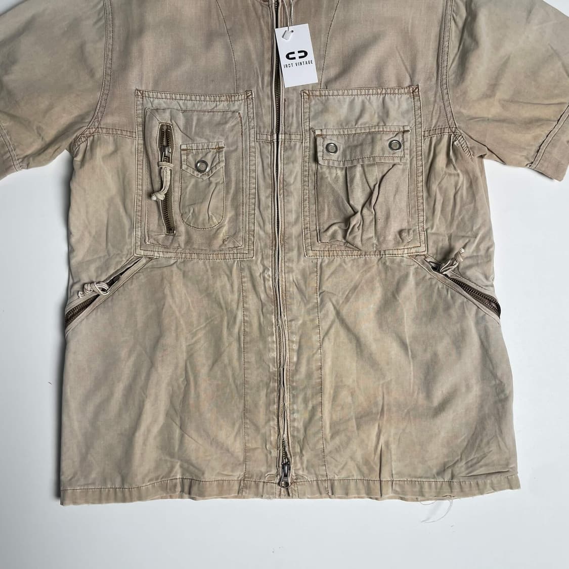 Avirex 카고 밀리터리 집업 셔츠 상품이미지4