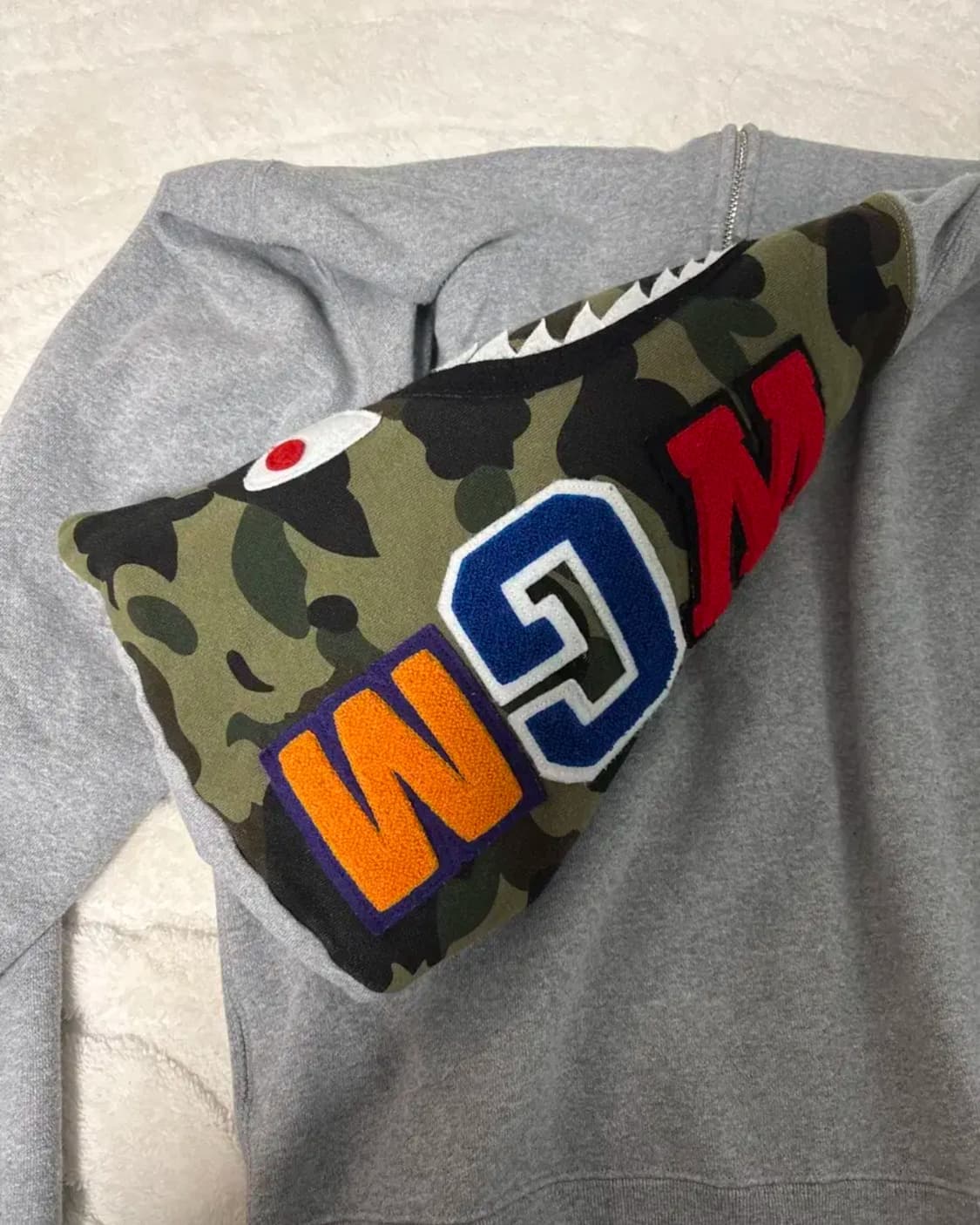 BAPE 샤크 후드집업 상품이미지3