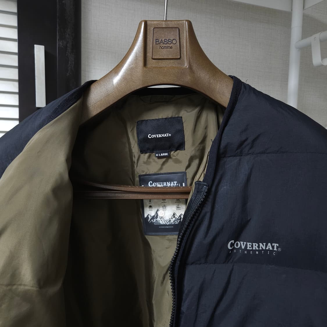 XL ) 커버낫 RDS 카라리스 다운 경량 패딩 상품이미지4