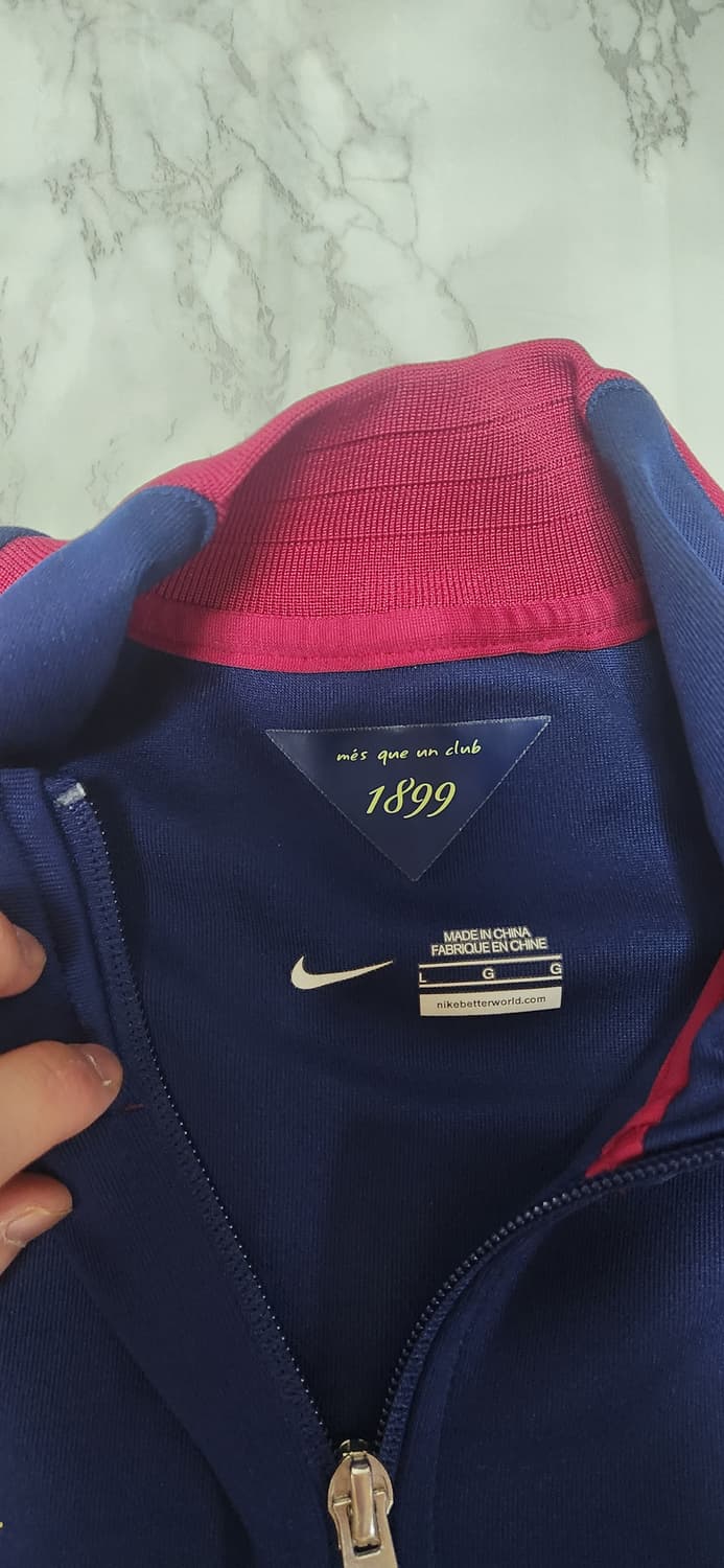 나이키 바르셀로나 14-15 트레블시즌 트레이닝 져지 자켓 상품이미지6