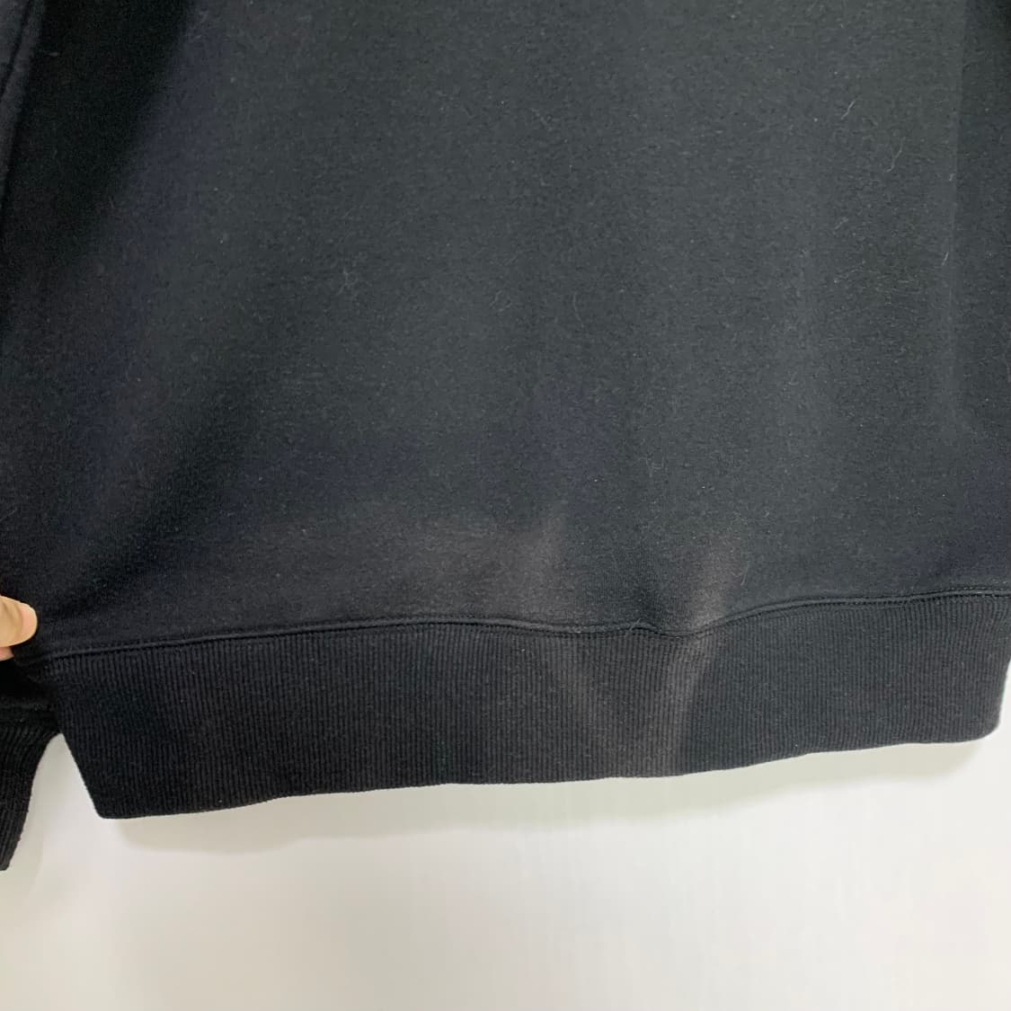타미힐피거 블랙 맨투맨 티셔츠 빈티지 남녀공용 여성 L 상품이미지5