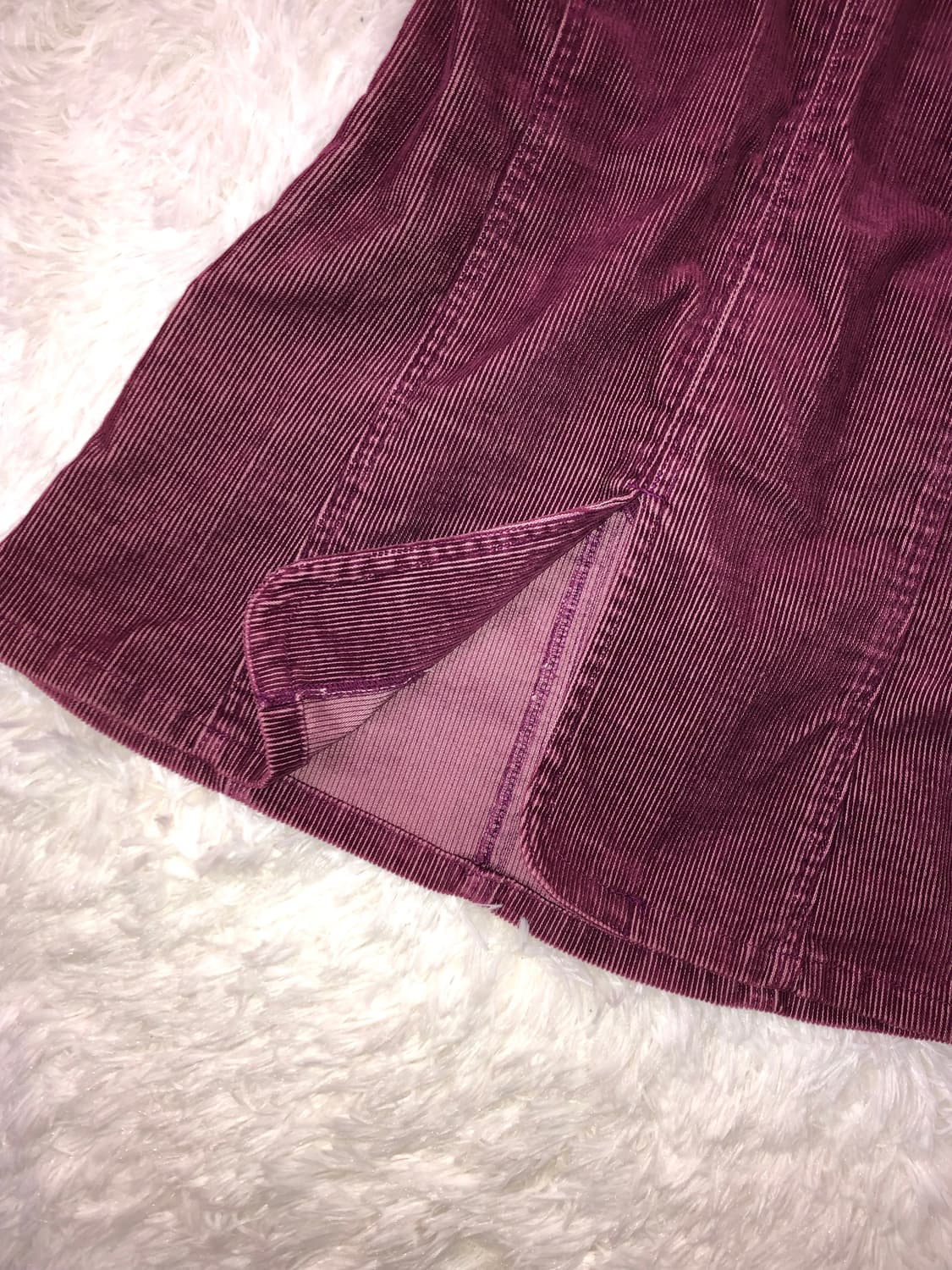 purple velvet sk 상품이미지2