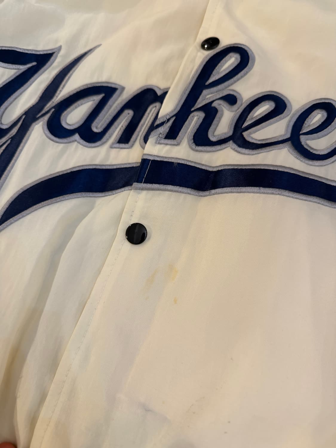 90s 뉴욕 양키스 다이아몬드 컬렉션 베이스볼 자켓 상품이미지3